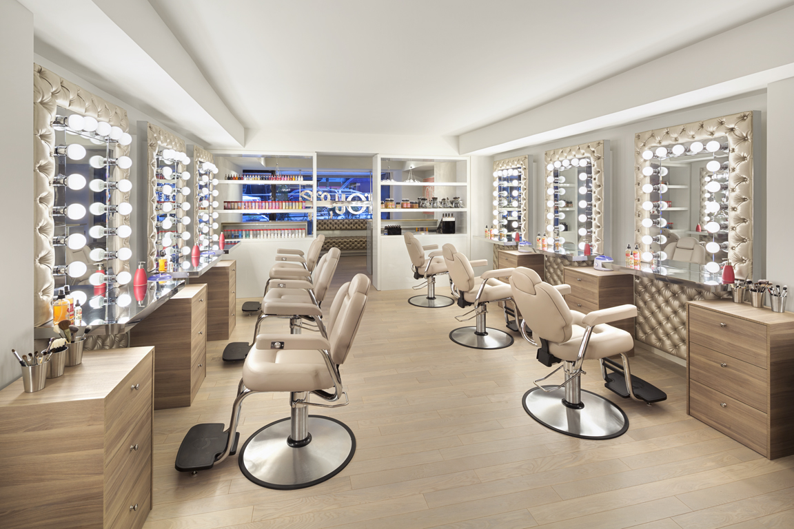 Makeup stations